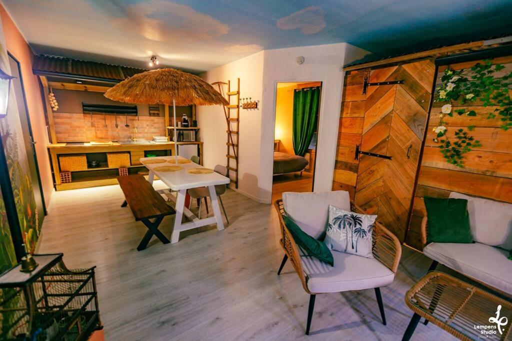 Appartement La Cabane Du Jardin Troyes Buitenkant foto